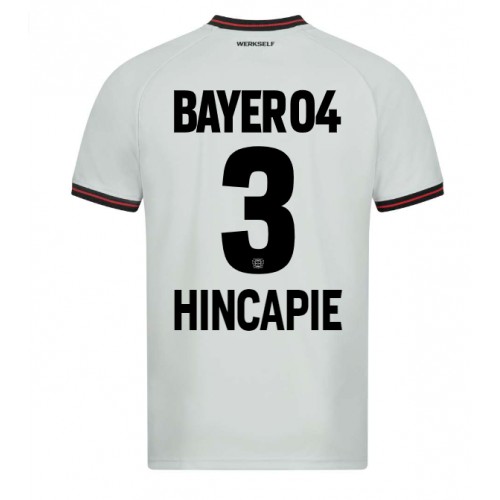 Fotbalové Dres Bayer Leverkusen Piero Hincapie #3 Venkovní 2023-24 Krátký Rukáv